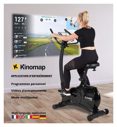 Vélo d'appartement - CARE - CV-395 Ergomètre et connecté