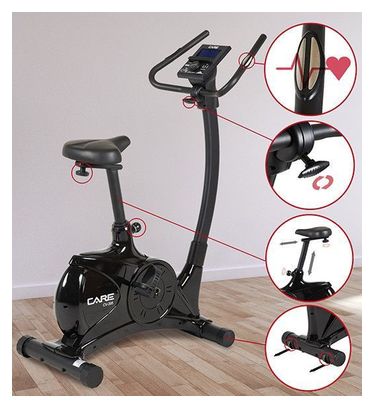 Vélo d'appartement - CARE - CV-395 Ergomètre et connecté