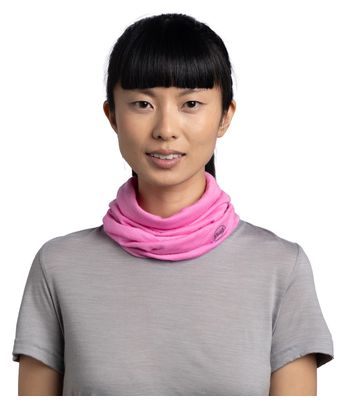 Bufanda ligera de merino rosa