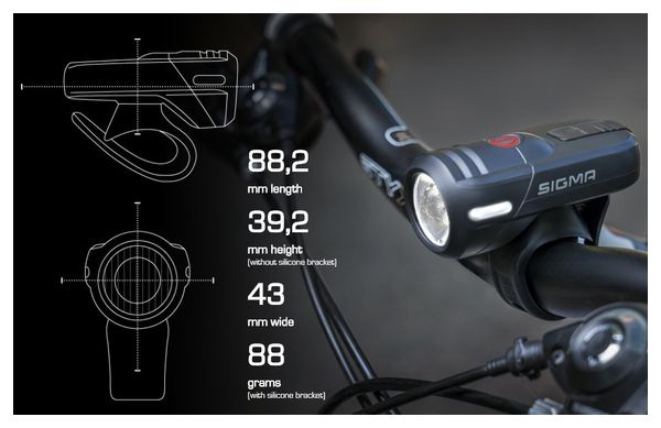 Sigma Aura 45 USB Luce anteriore