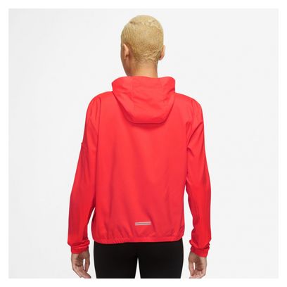 Nike Impossibly Light Windbreaker Jacket Red Women's