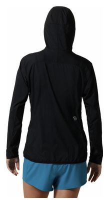 Damenjacke Mountain Hardwear Kor AirShell Hoody Schwarz