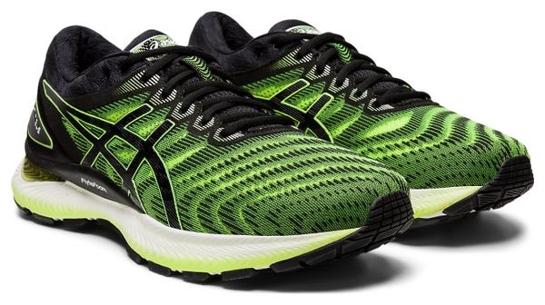 Chaussures Running Asics Gel Nimbus 22 Homme Jaune Noir