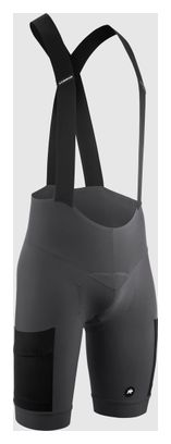 Cuissard Court à Bretelles Assos Tactica Kieskafer T5 Gris Homme