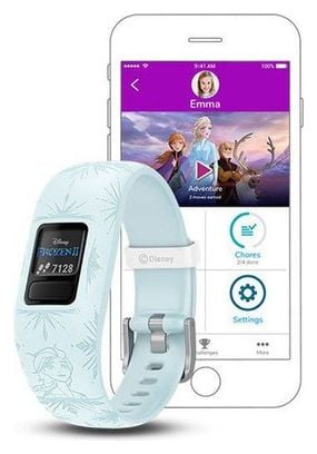 Garmin vivofit jr2 - Bracelet d'activité pour enfants - La Reine des Neiges - Elsa