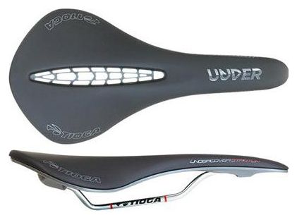 TIOGA Selle SPYDER Undercover Stratum Rails Cromo Noir