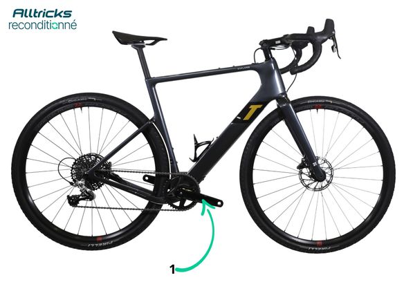 Tentoonstellingsfiets - Gravel 3T Exploro Ultra Rival 1x11V 700mm Zwart 2022