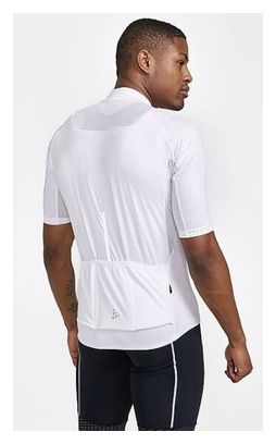 Craft Adv Endur Korte Mouw Jersey Wit