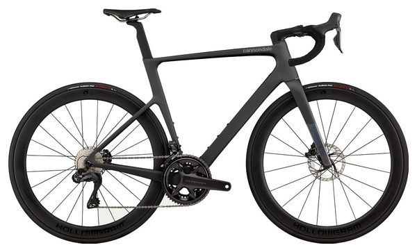 Vélo de Route Cannondale SuperSix Evo 2 Shimano Ultegra Di2 12V 700 mm Gris Carbone Raw