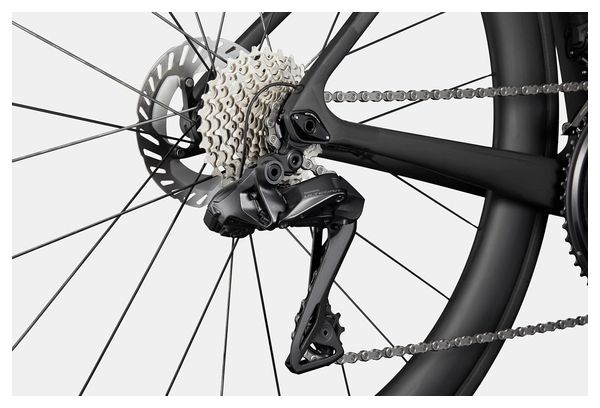Vélo de Route Cannondale SuperSix Evo 2 Shimano Ultegra Di2 12V 700 mm Gris Carbone Raw