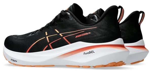 Chaussures Running Asics GT-2000 13 Noir/Orange Homme