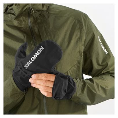 Salomon Bonatti Waterproof Unisex Mittens Black