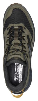 Zapatillas de senderismo Skechers Waterproof Ridgestar Lion Creek verdes para hombre