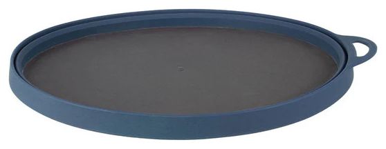 Faltbarer Teller Lifeventure Ellipse Blau