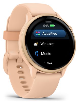Montre Connectée Garmin Vívoactive 6 Rose Metallic Dawn