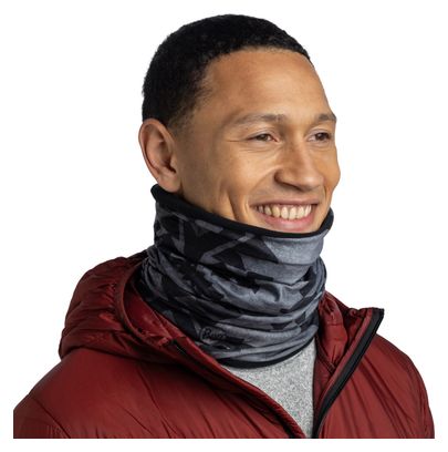 Buff Reversible Fleece Choker Grey