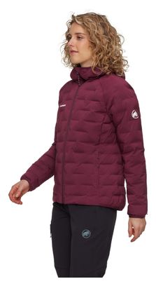 Dames Mammut Sender In Capuchonjas Rood