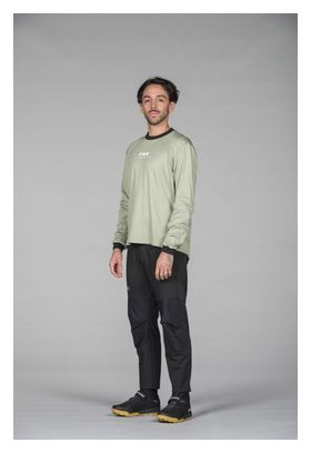 Maglia a maniche lunghe Northwave Sharp verde/bianca da uomo