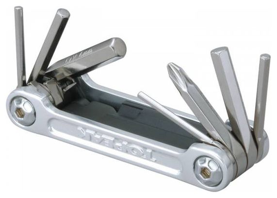 TOPEAK Multi-Outils MINI 9 PRO Argent (9 outils)