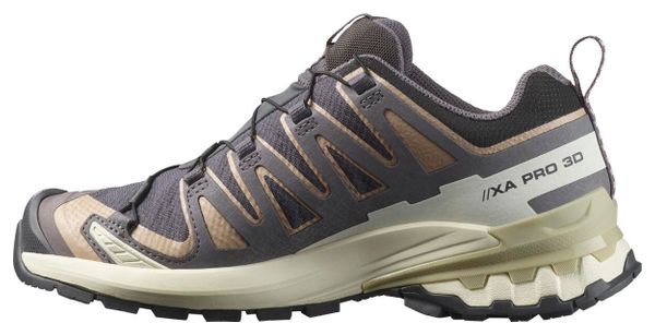 Scarpe Trail Salomon XA Pro 3D V9 GTX Viola/Beige Donna