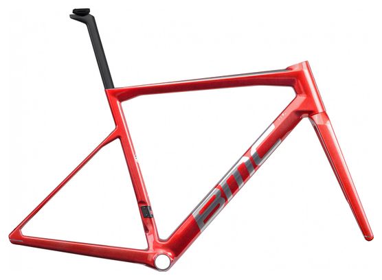 BMC Teammachine SLR frame/vork kit rood ijzer geborsteld 2023