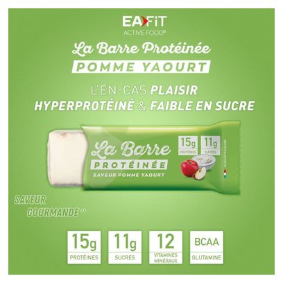 EAFIT La Barre Protéinée Pomme Yaourt - Unité