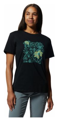 T-Shirt Femme Mountain Hardwear MHW Box Logo Graphique Floral 