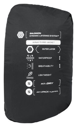 Salomon Bonatti Pro Waterproof Jacket Black Women's