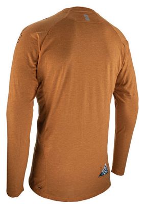Maillot Manches Longues Leatt MTB Gravity 2.0 Marron