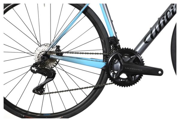Bicicleta de carretera Wilier Triestina Wilier 0 SL Shimano Ultegra Di2 12S 700 mm Gris Azul claro 2023