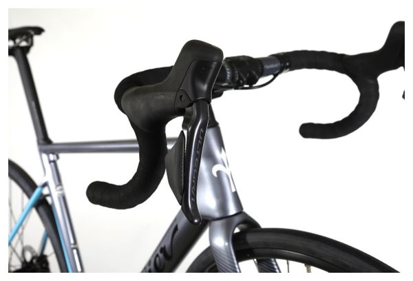 Wilier Triestina Wilier 0 SL Bicicletta da strada Shimano Ultegra Di2 12S 700 mm Grigio Azzurro