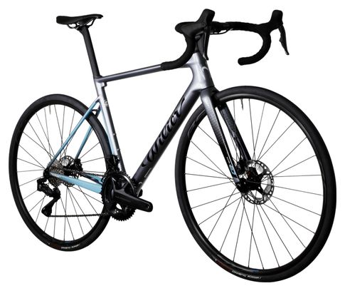 Wilier Triestina Wilier 0 SL Bicicletta da strada Shimano Ultegra Di2 12S 700 mm Grigio Azzurro