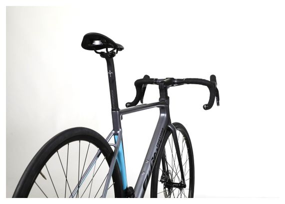 Wilier Triestina Wilier 0 SL Road Bike Shimano Ultegra Di2 12S 700 mm Grey Light Blue 2023