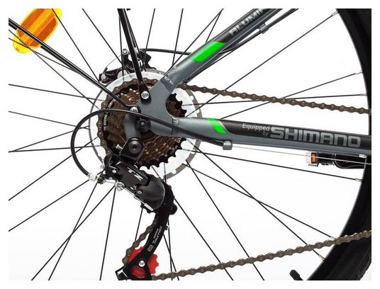 VTC Femme Moma Bikes Trekking Pro 28'' Shimano 21V Gris