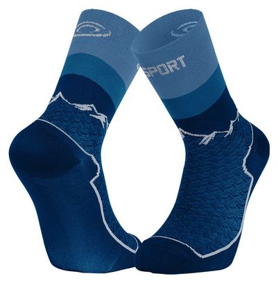 Trek Bv Sport Double GR Haute Polyamide Socks Blue