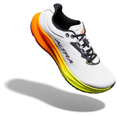Altra Torin 9 Men's Running Shoes - White/Orange/Yellow