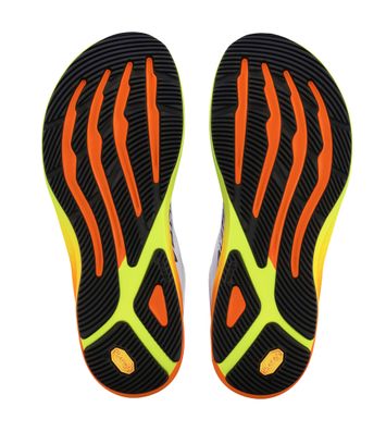 Altra Torin 9 Men's Running Shoes - White/Orange/Yellow