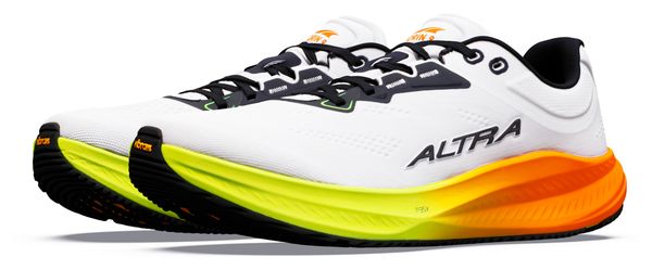 Altra Torin 9 Men's Running Shoes - White/Orange/Yellow