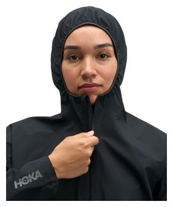 Veste Imperméable Hoka SkyBreeze GTX Noir Femme