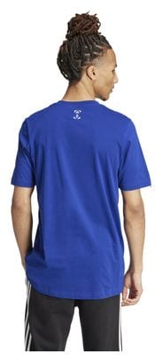 adidas Team France T-Shirt Blau Herren