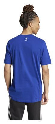 adidas Team France T-Shirt Blauw Heren