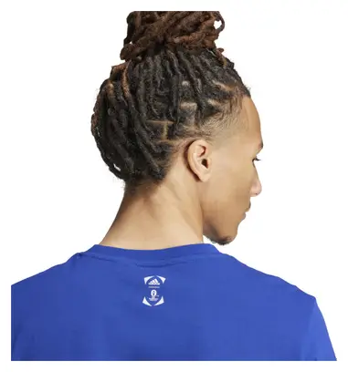 Camiseta adidas Team France Azul Hombre