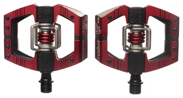Crankbrothers Mallet Enduro Limited Edition Pedals Red