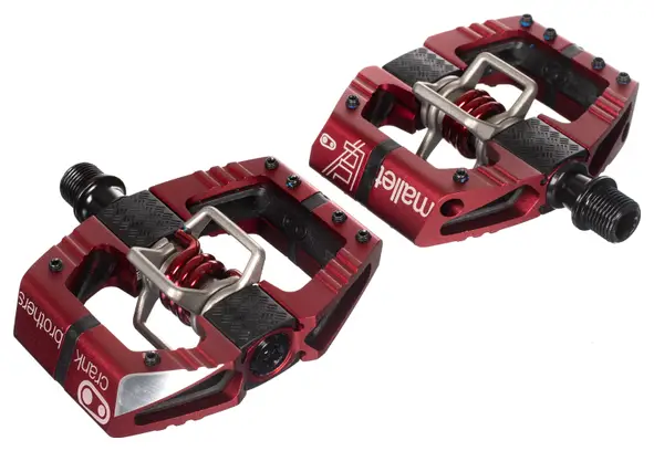 Crankbrothers Mallet Enduro Limited Edition Pedale Rot