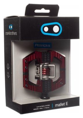 Crankbrothers Mallet Enduro Limited Edition Pedals Red