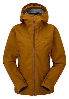 Veste imperméable Rab Namche GTX Marron Femme