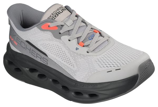 Chaussures Running Skechers Slip-ins Max Cushioning Glide-Step Advert Gris/Noir Homme