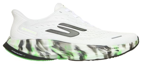 Skechers Slip-ins Aero Spark Glow in the Dark Laufschuhe, Weiß/Grün, Herren