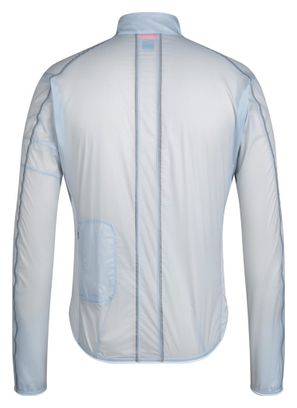 Rapha Brevet Element Wind Windjacke Mann Blau/Silber