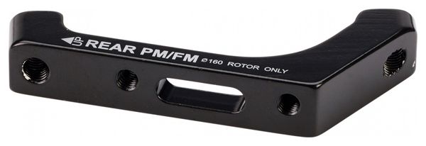 Adaptador de freno trasero Elvedes FM / PM 160 mm Negro